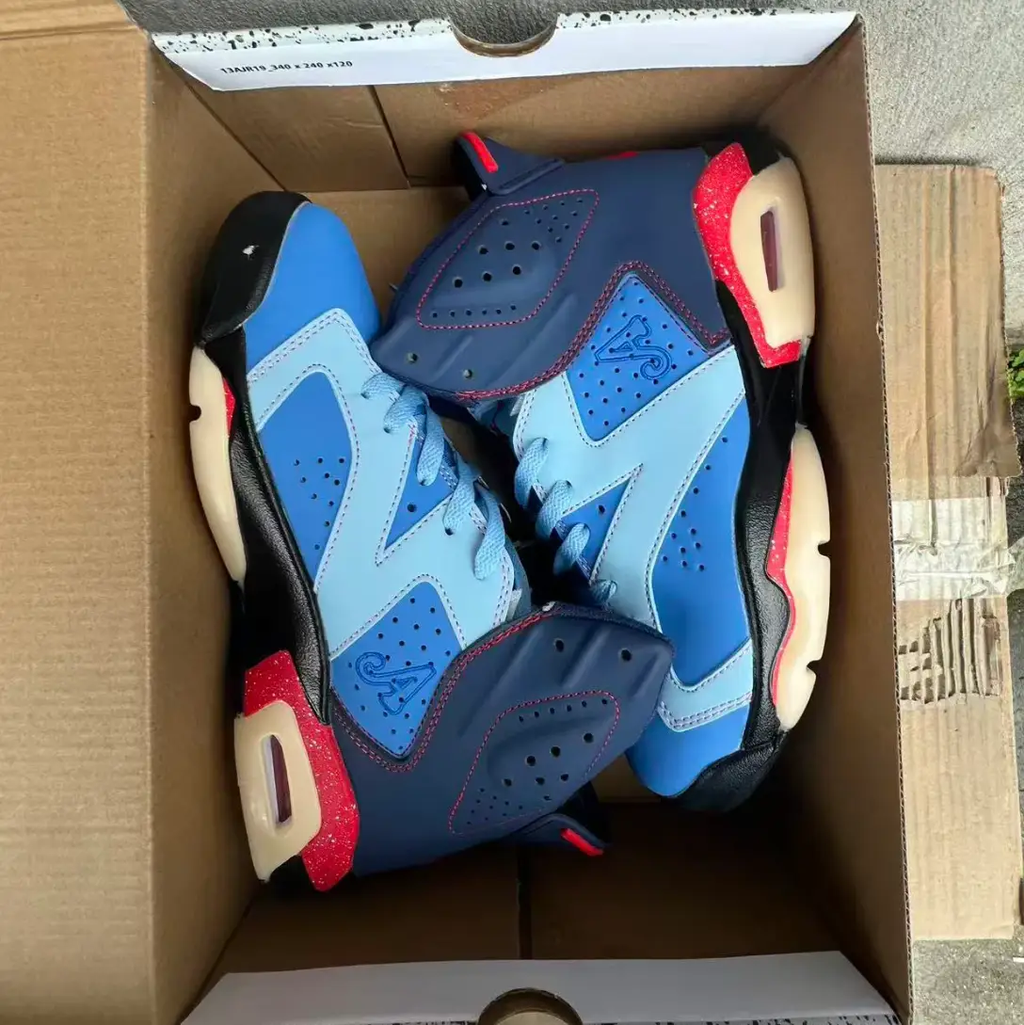 Awake NY x Air Jordan 6 Midnight Navy Shoes Sneakers by Air Jordan