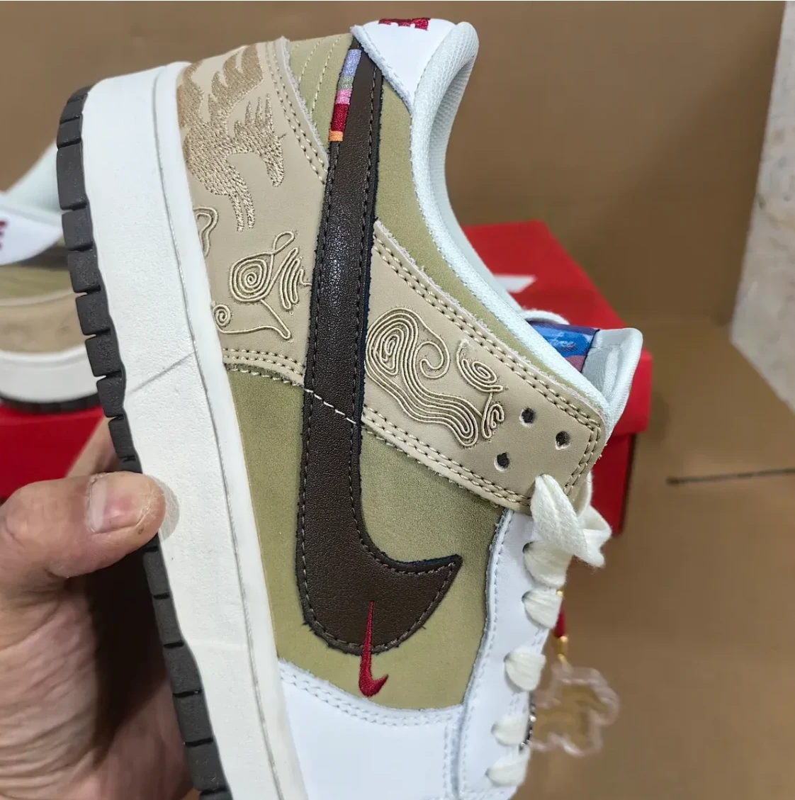 Dunk Low Year Of The Horse Shoes Sneakers by Air Jordan