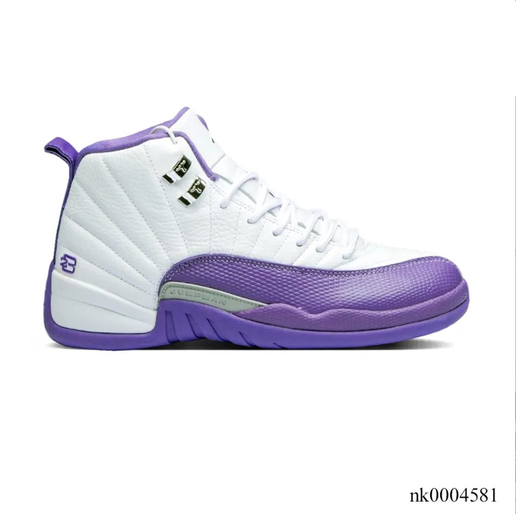 Air Jordan 12 White Field Purple Shoes Sneakers by Air Jordan