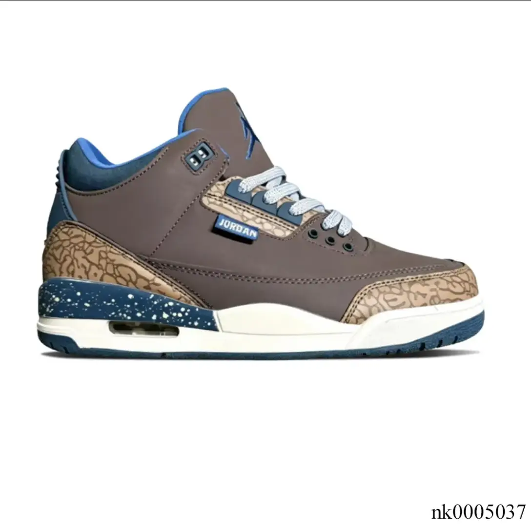 Air Jordan 3 Retro Olive Grey Shoes Sneakers by Air Jordan