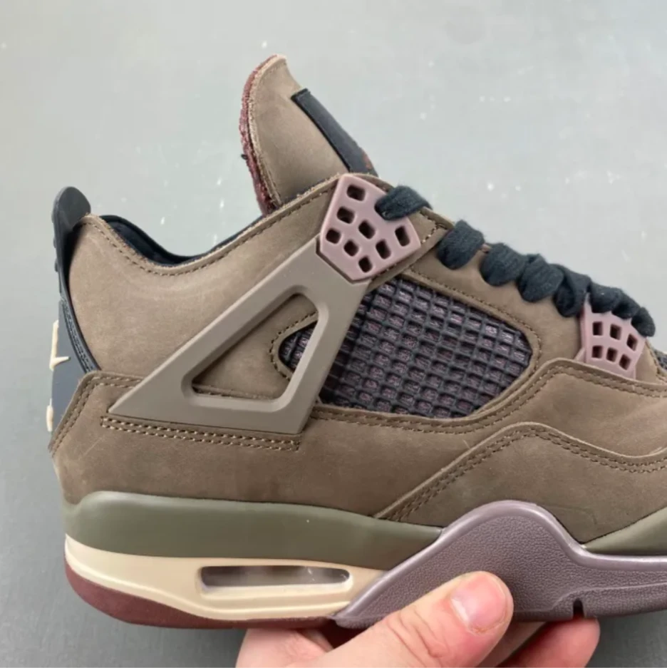 A Ma Maniére x Air Jordan 4 Retro ‘Dark Mocha’ Shoes Sneakers by Air Jordan