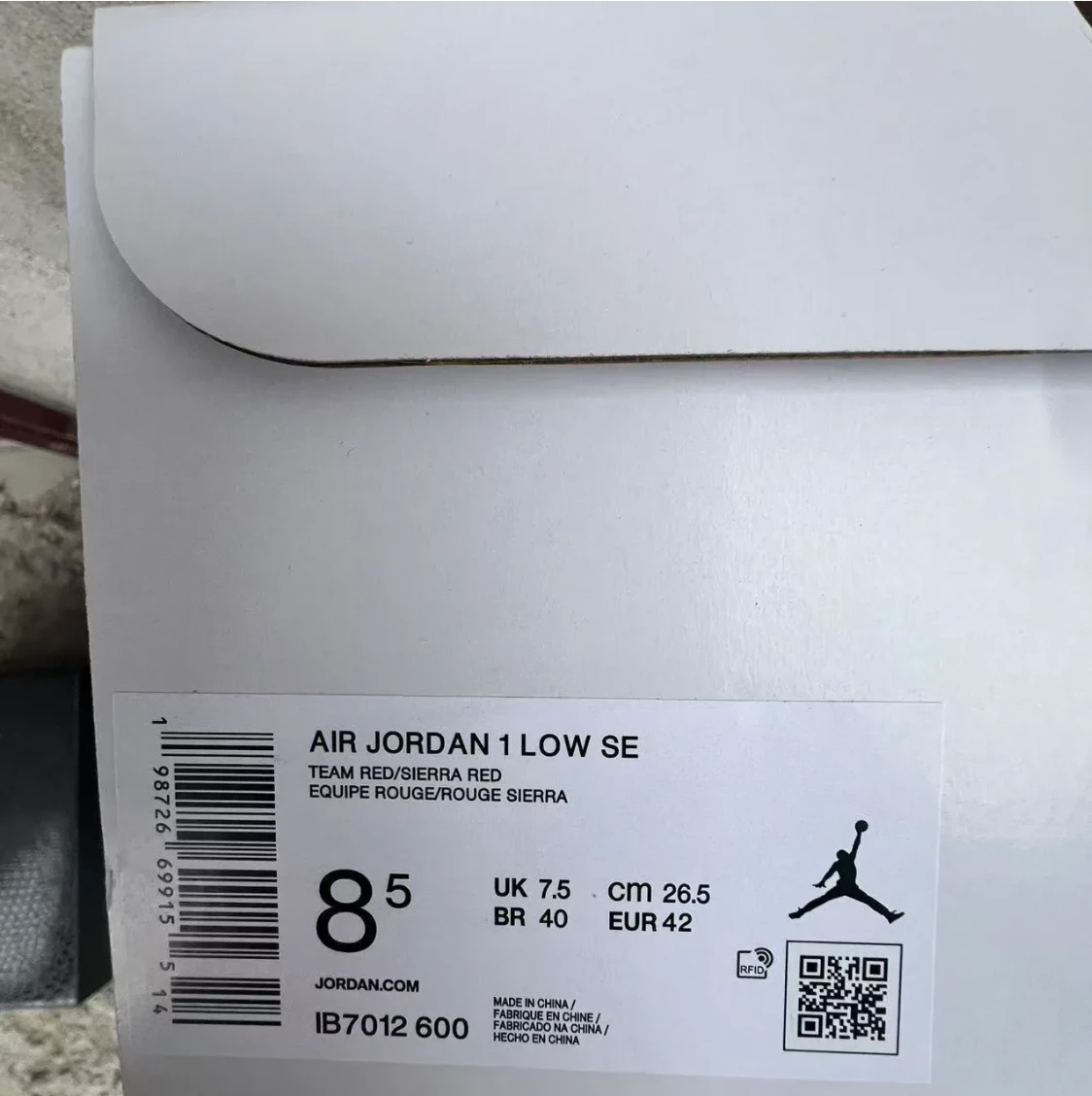 Air Jordan 1 Low SE Valentine’s Day (2026) Shoes Sneakers by Air Jordan