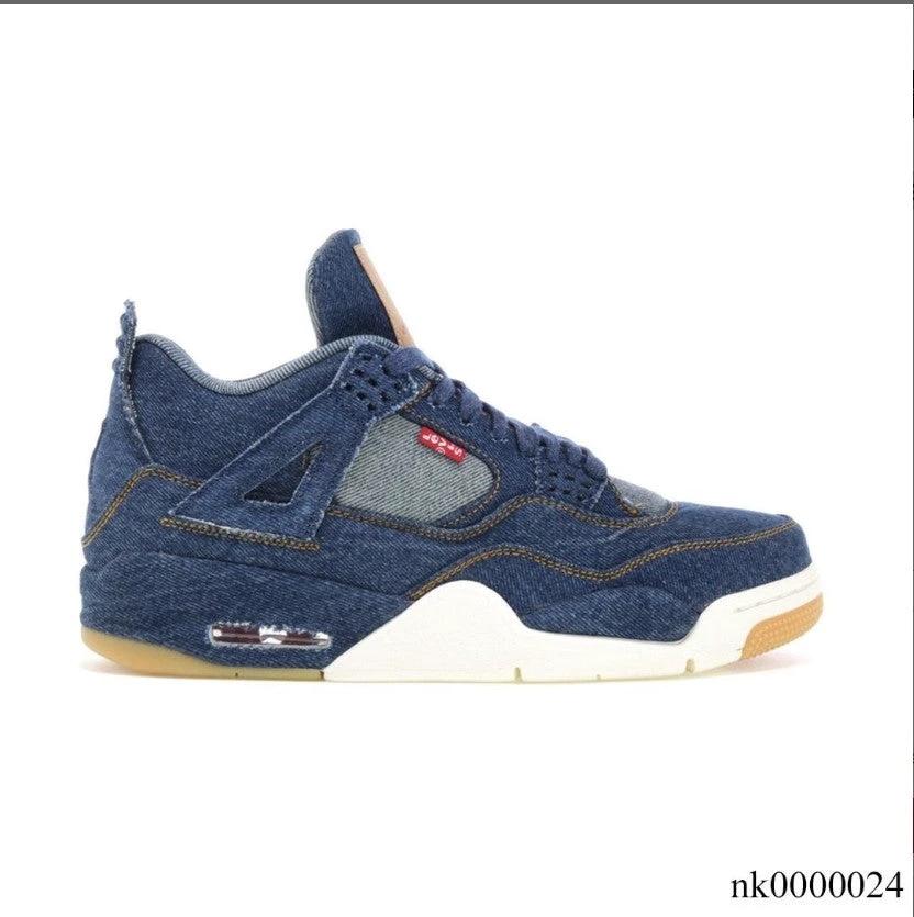 Air Jordan 4 Retro Levi’s Denim Shoes Sneakers by Air Jordan