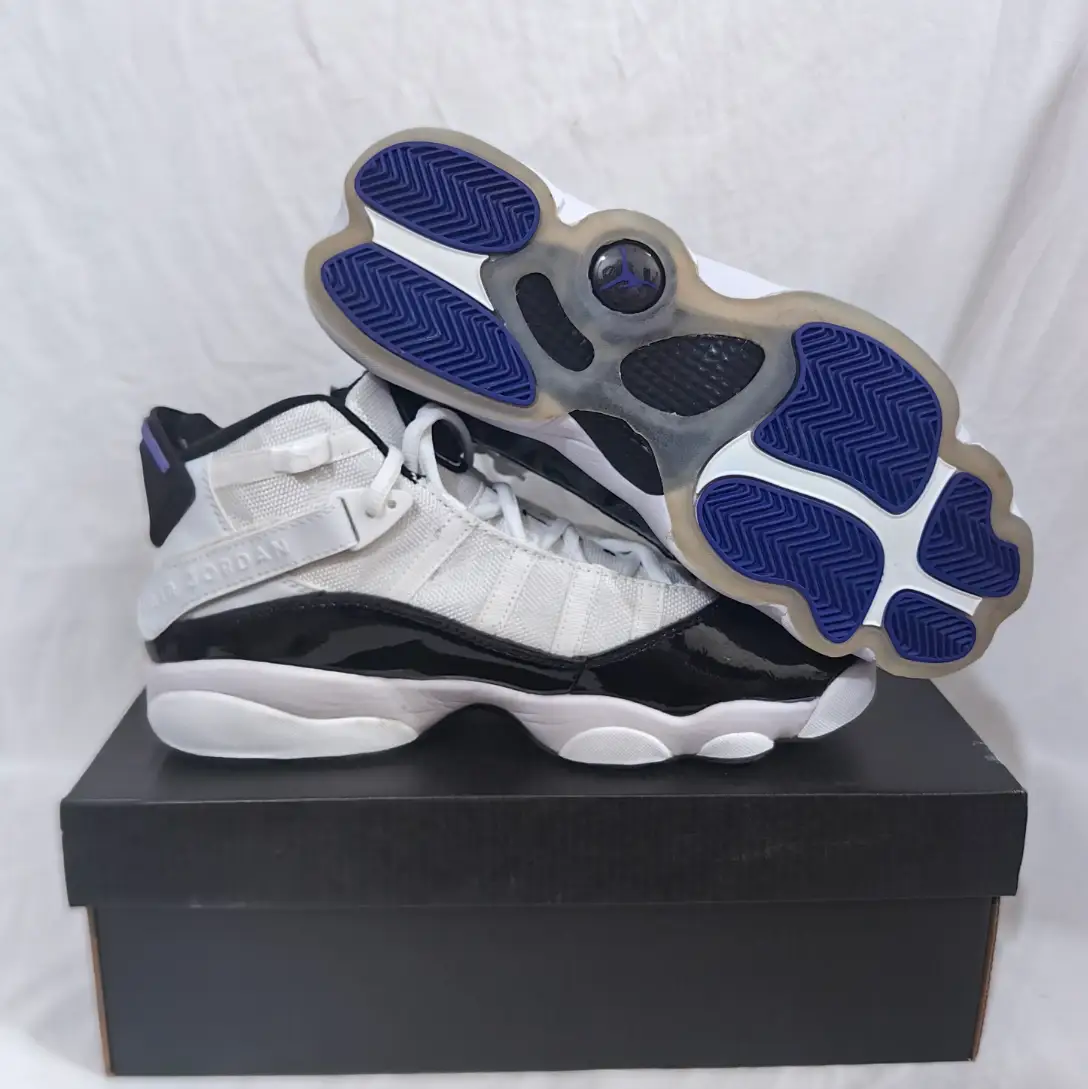 Air Jordan 6 Rings Concord Shoes Sneakers by Air Jordan