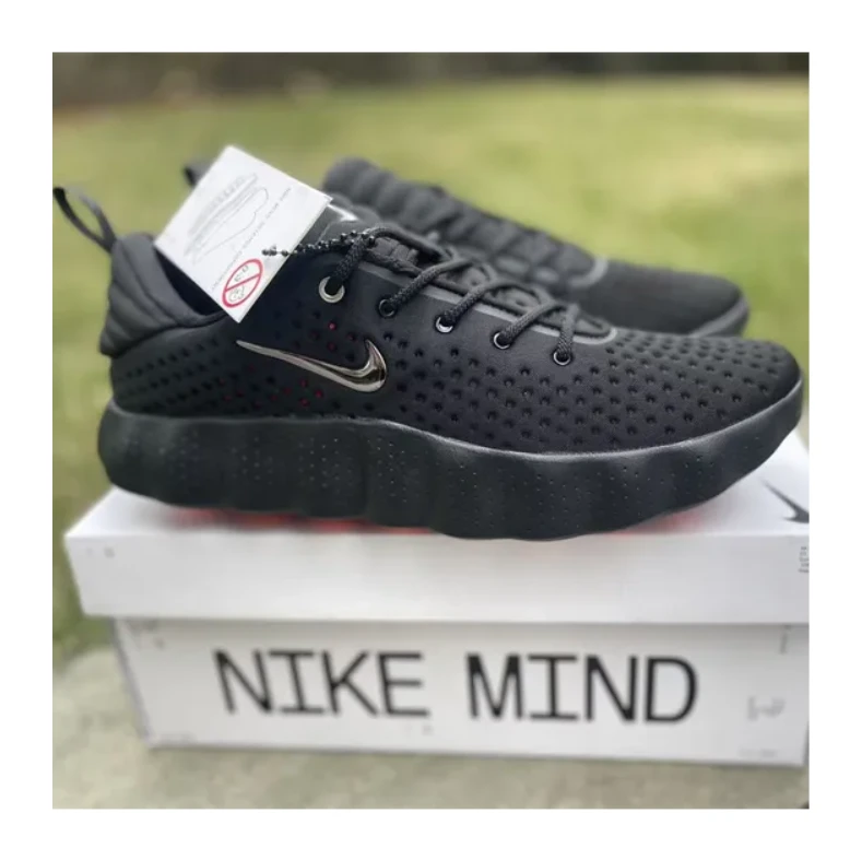 NK Mind 002 Black Hyper Crimson Shoes Sneakers by Air Jordan