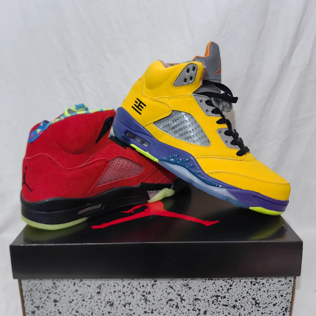 Air Jordan 5 Retro SE What The Shoes Sneakers by Air Jordan