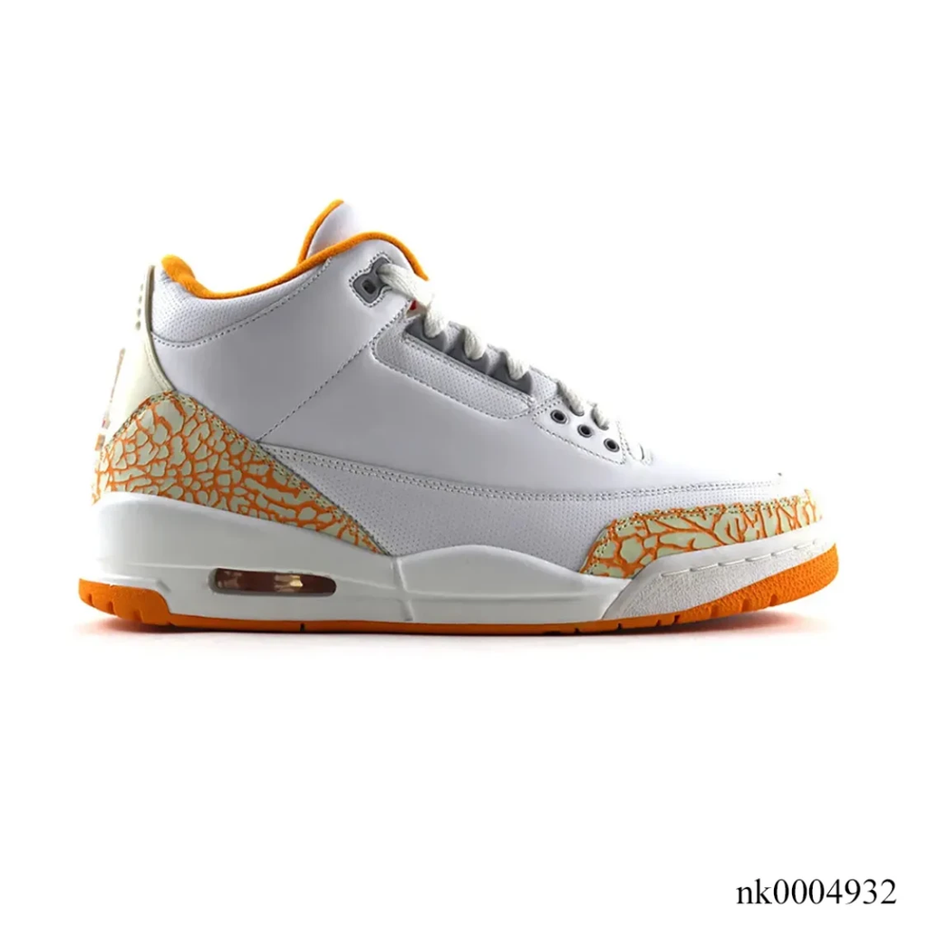 Air Jordan 3 Orange Citrus Shoes Sneakers by Air Jordan