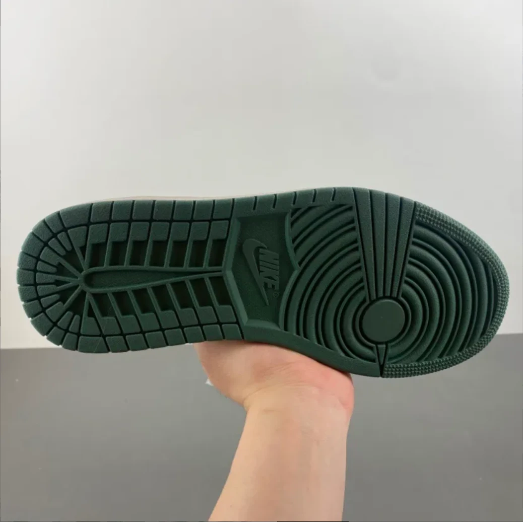 Travis Scott x Air Jordan 1 Low OG SP Green Velvet Shoes Sneakers by Air Jordan