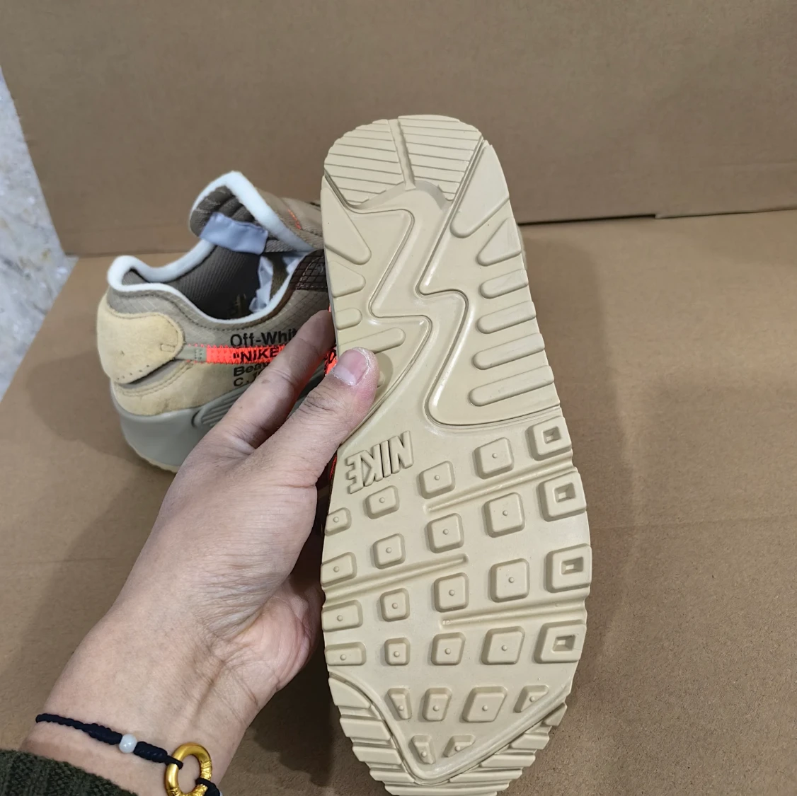OW x Airforce Max 90 ‘Desert Ore’ Shoes Sneakers by Air Jordan
