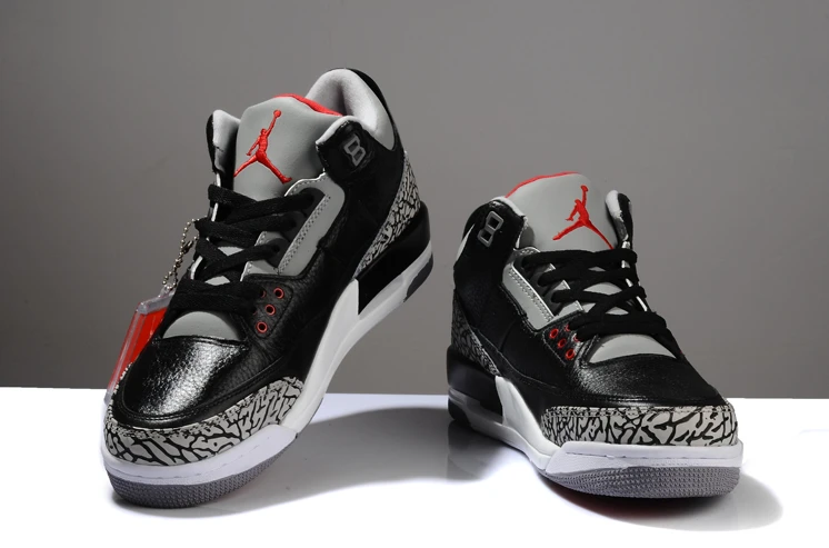 Air Jordan 3 Retro Black Cement Grey by Air Jordan