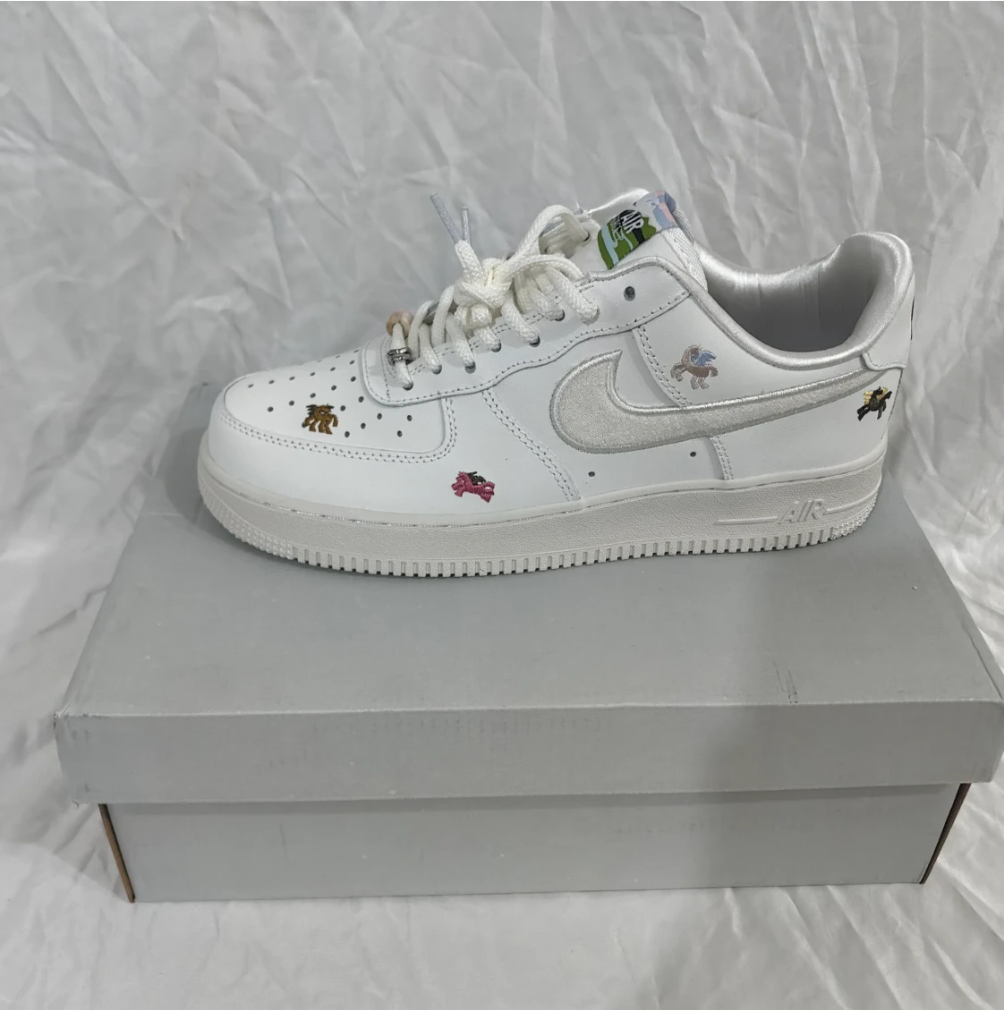 Air Force 1 Chenille Swoosh Year Of The Horse Shoes Sneaker by Air Jordan
