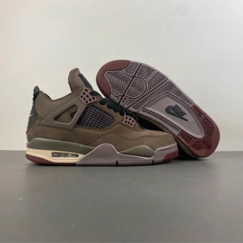 A Ma Maniére x Air Jordan 4 Retro ‘Dark Mocha’ Shoes Sneakers by Air Jordan