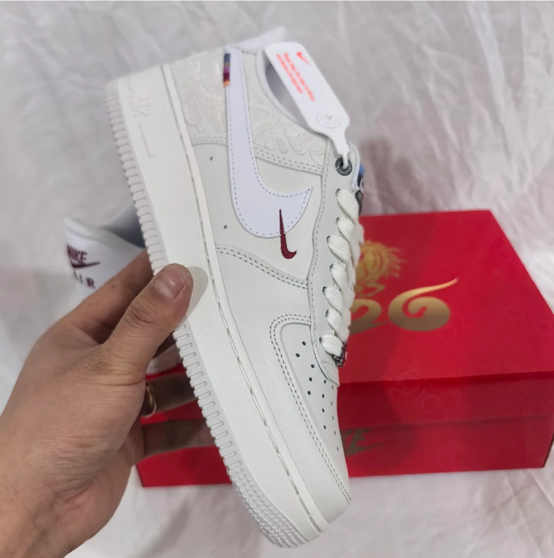Air Force 1 Low Year of the Snake Shoes Sneaker by Air Jordan