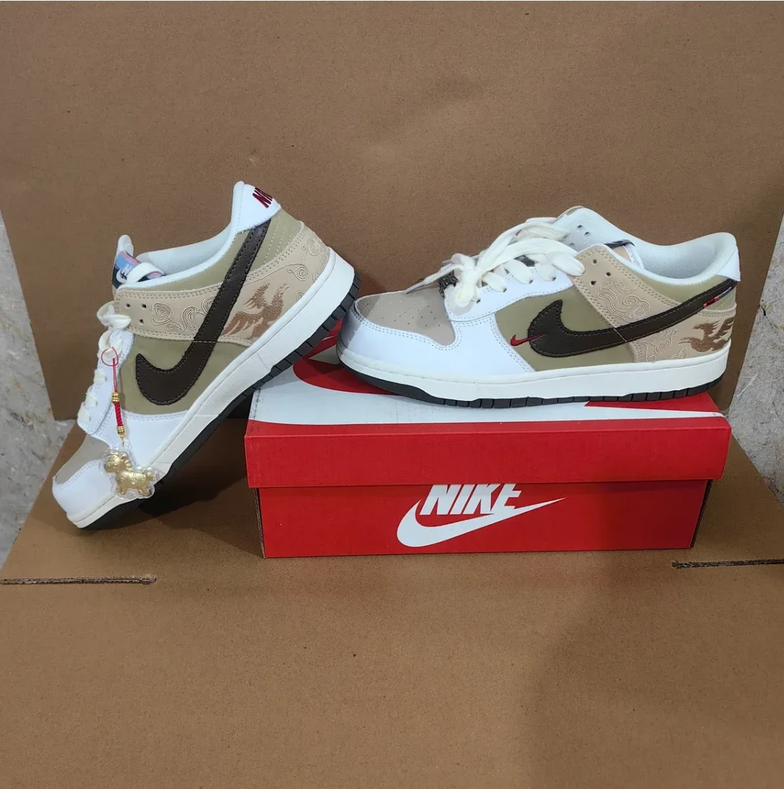 Dunk Low Year Of The Horse Shoes Sneakers by Air Jordan