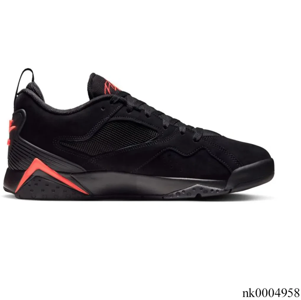 JD MVP 92 Black Infrared Shoes Sneakers by Air Jordan