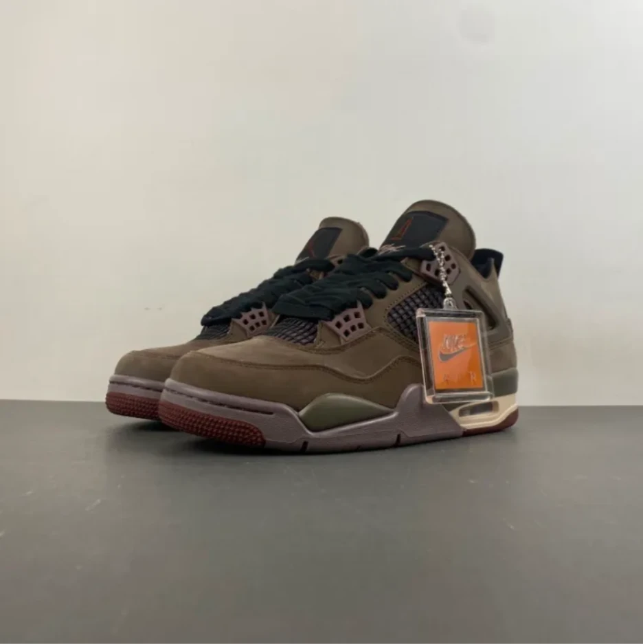 A Ma Maniére x Air Jordan 4 Retro ‘Dark Mocha’ Shoes Sneakers by Air Jordan
