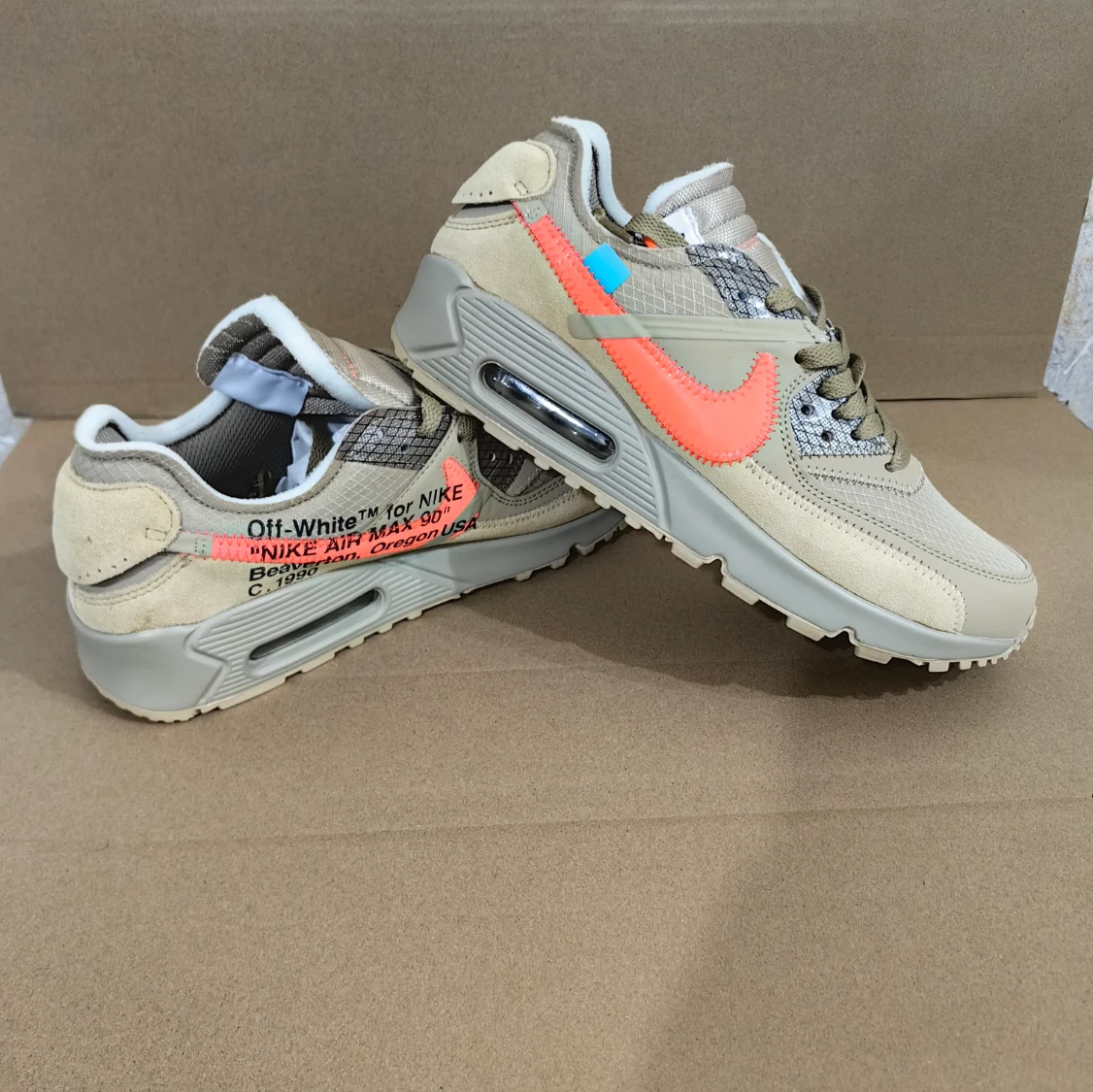 OW x Airforce Max 90 ‘Desert Ore’ Shoes Sneakers by Air Jordan