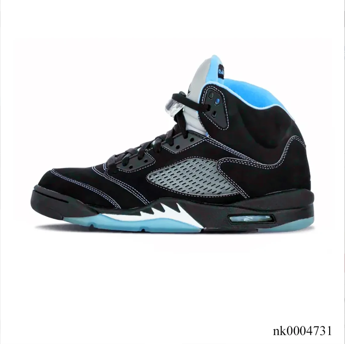 Air Jordan 5 Black University Blue Shoes Sneakers by Air Jordan