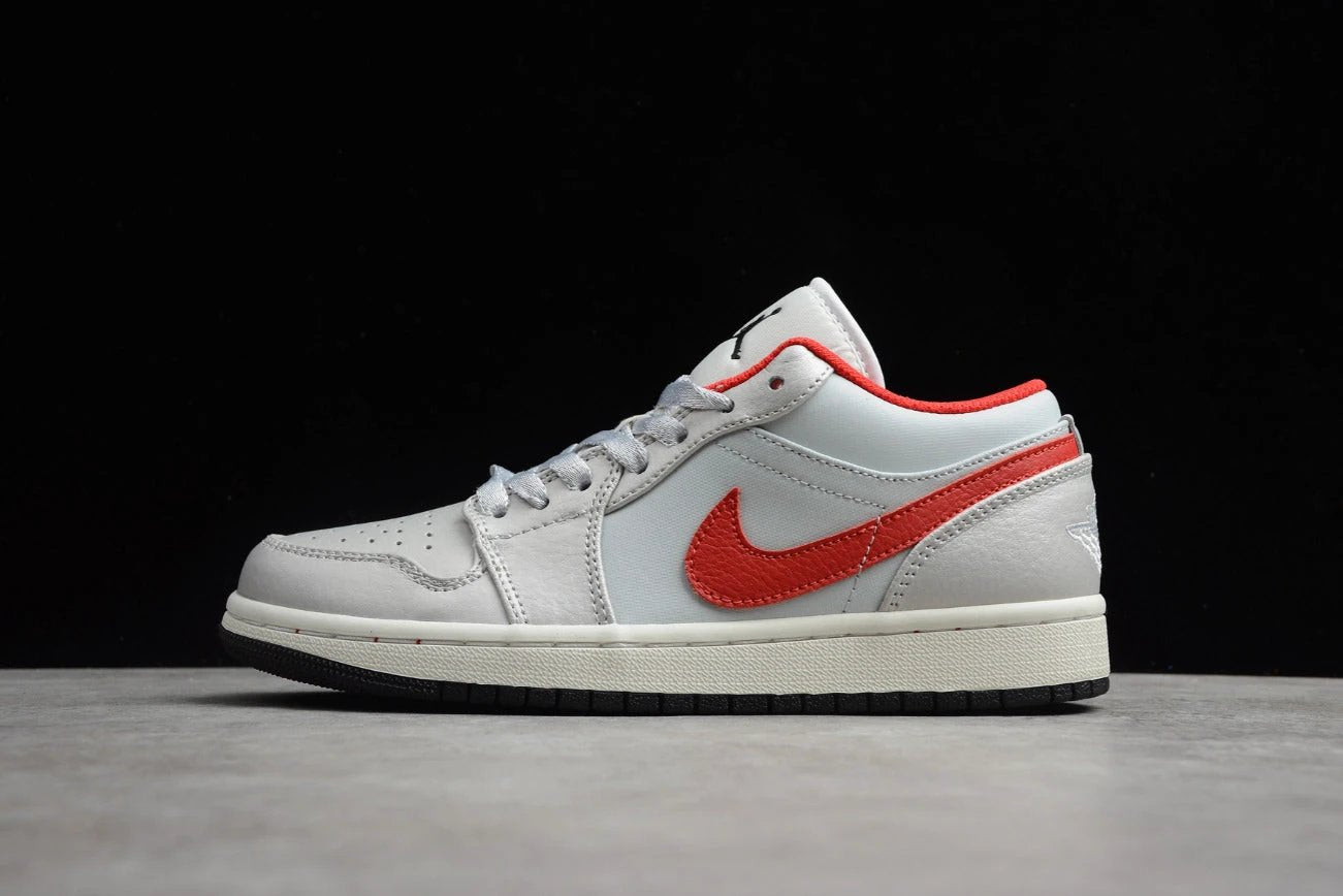 Air Jordan 1 Low Silver Red by Air Jordan