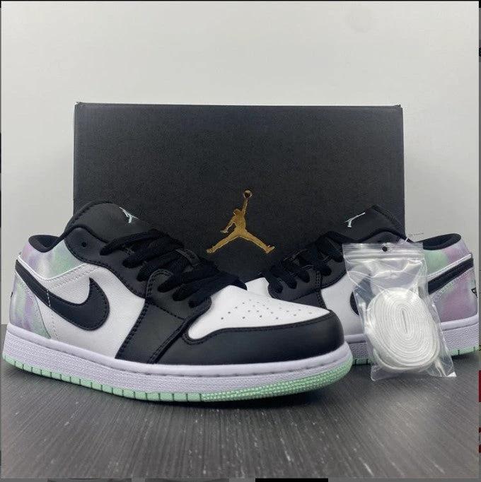 Air Jordan 1 Low Tie-Dye Shoes Sneakers by Air Jordan