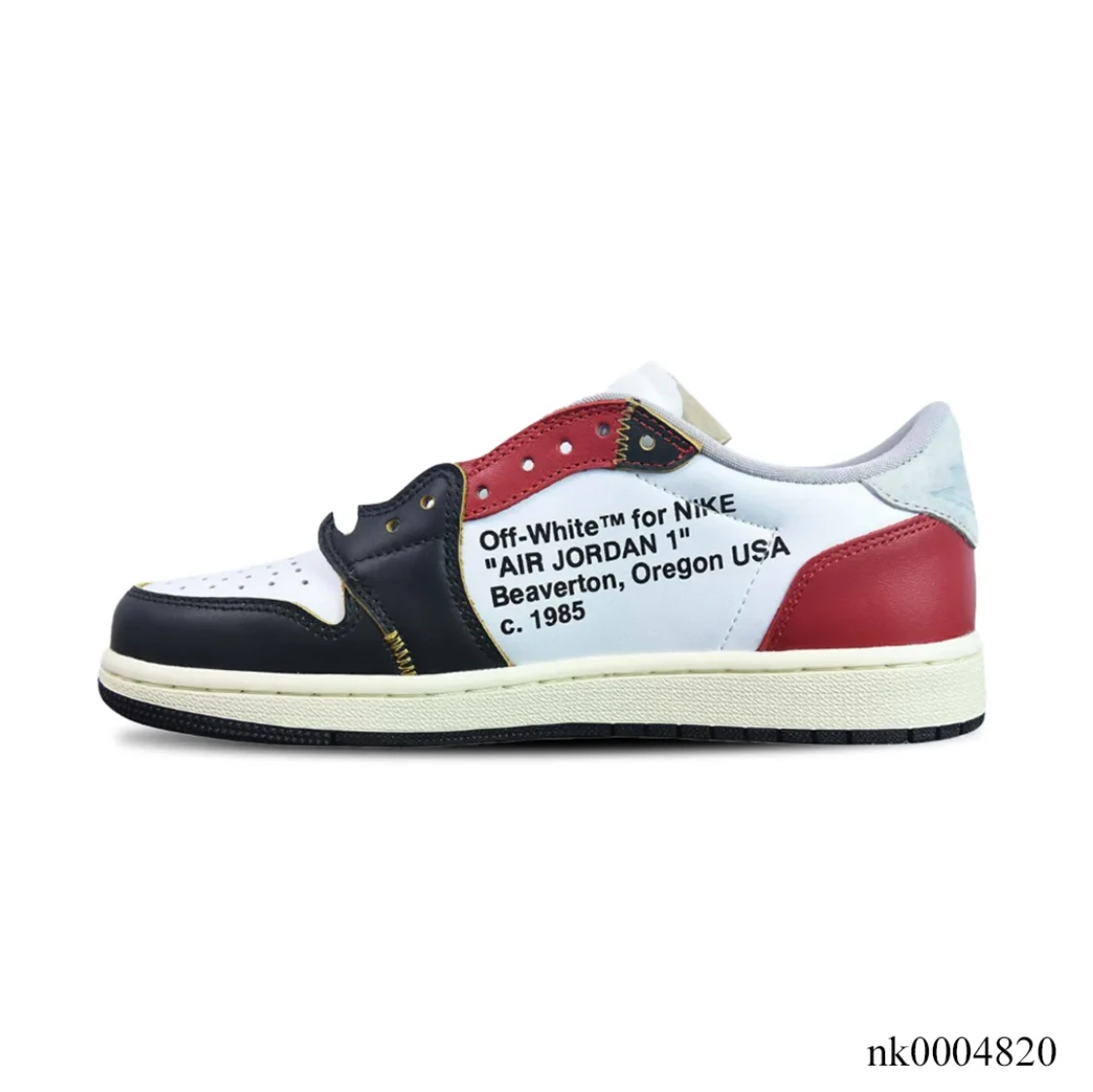 OW x Air Jordan 1 Low OG Goat Lows Shoes Sneakers by Air Jordan