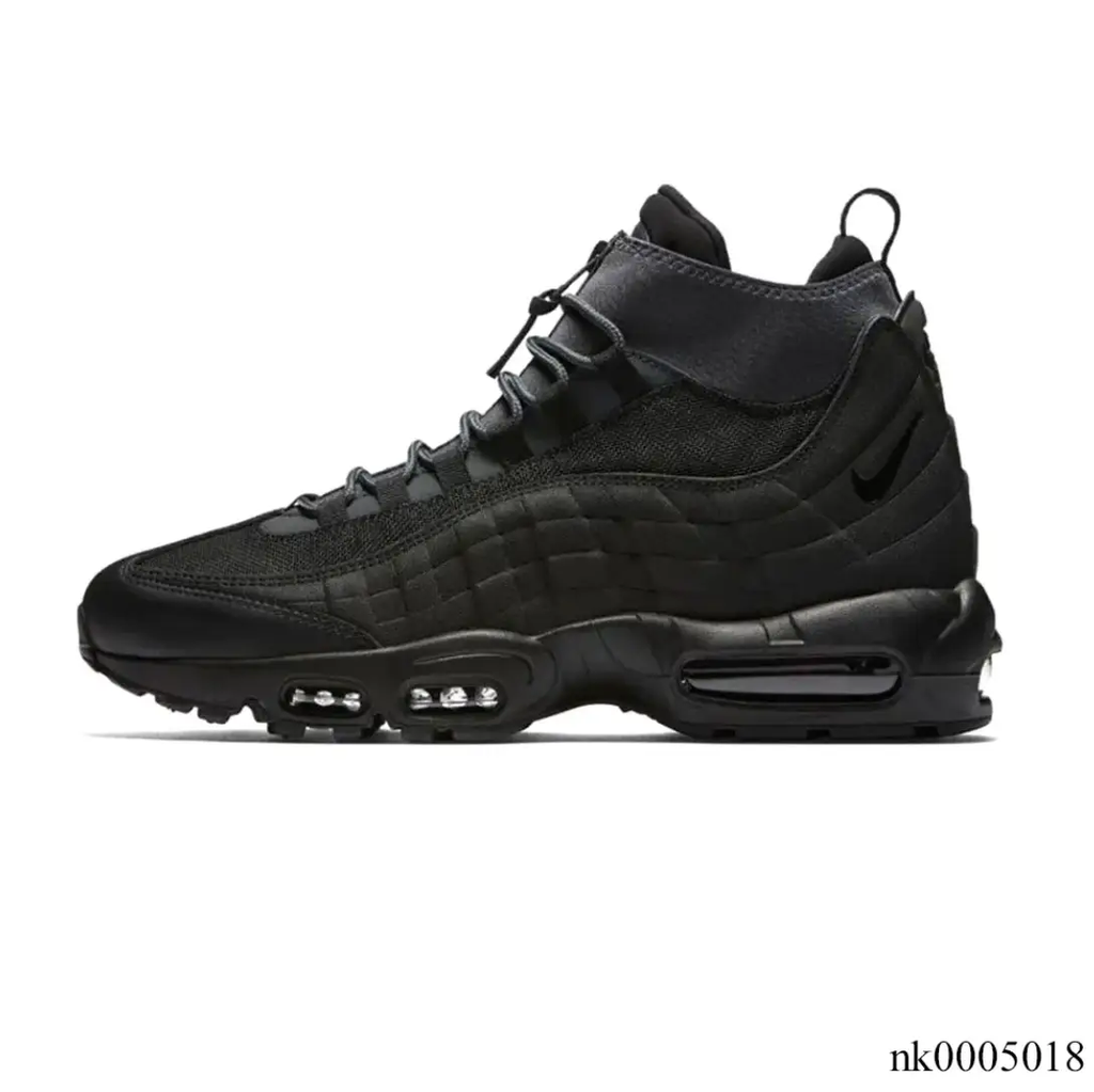Air Max 95 Boot Sneaker Black Shoes Sneakers by Air Jordan