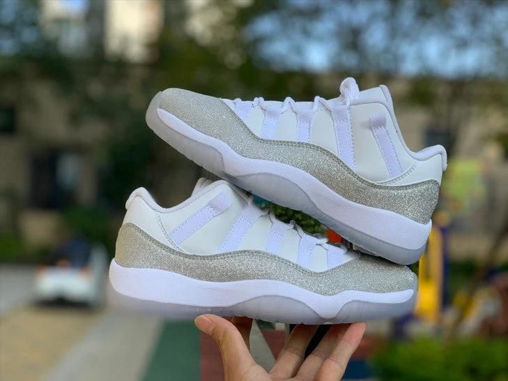 Air Jordan 11 Low Metallic Siliver by Air Jordan