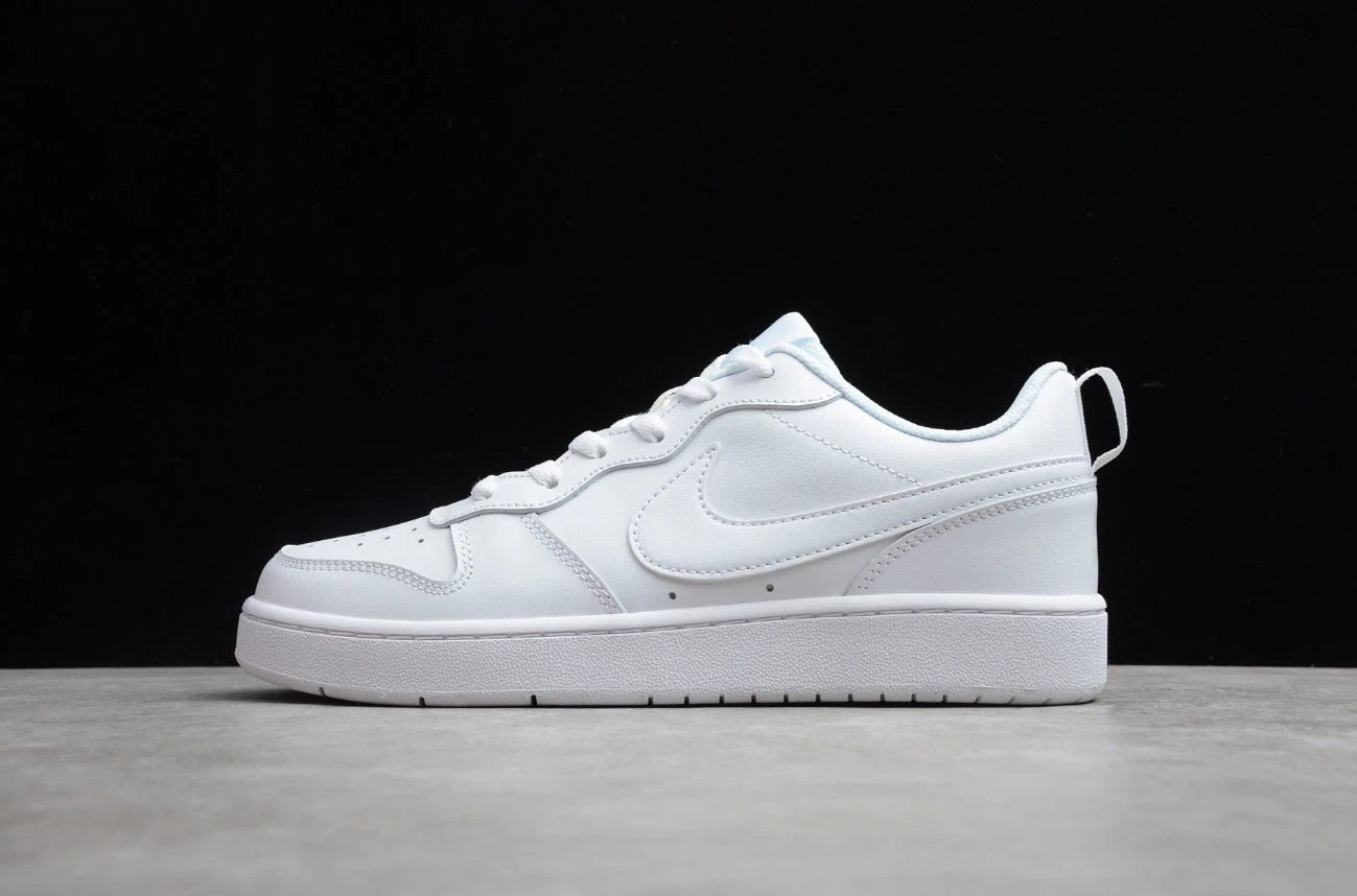 NK Court Borough Low 2 GS Triple White by Air Jordan