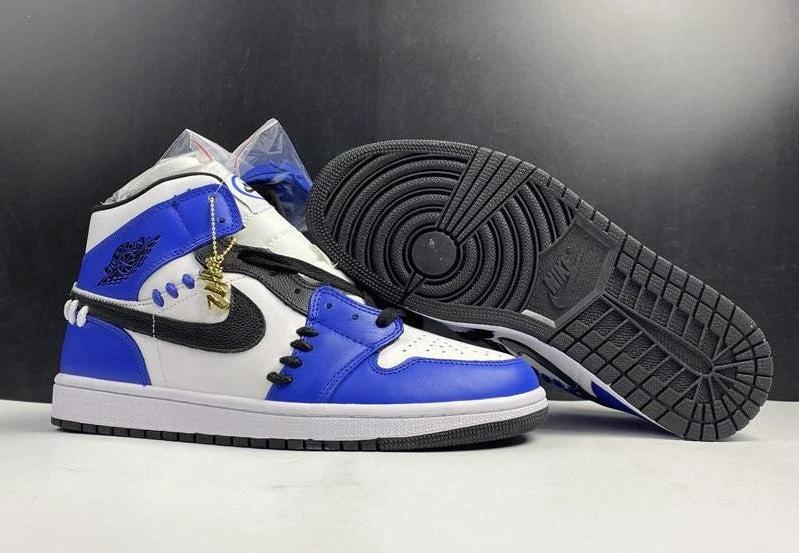 Air Jordan Mid SE “Game Royal” White Blue Black Shoes Sneakers by Air Jordan