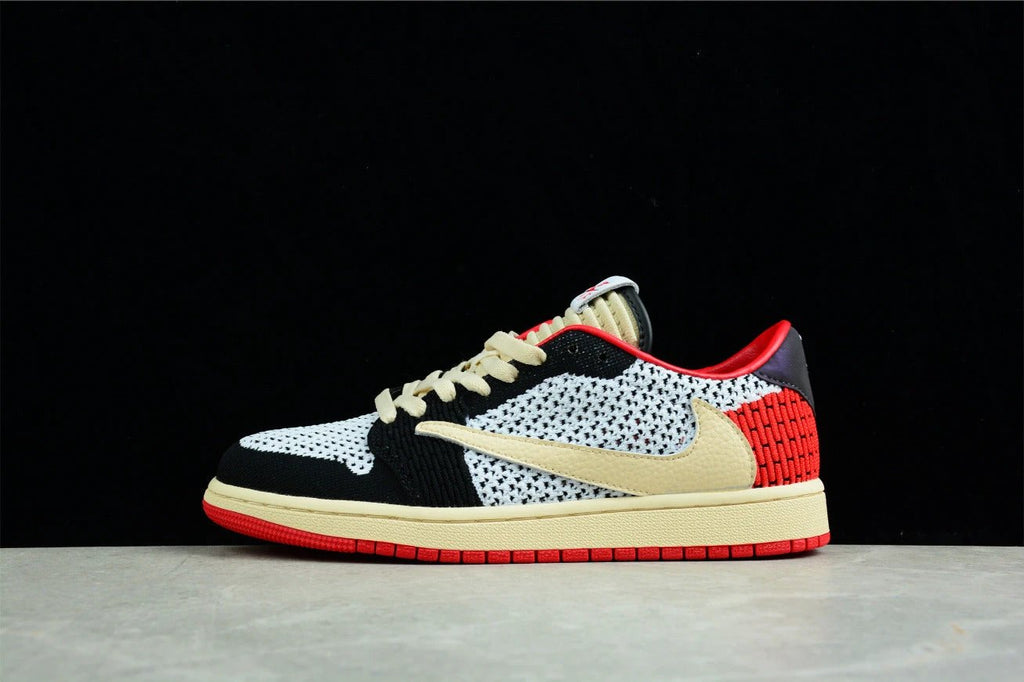 Air Jordan 1 Retro Low Flyknit Red by Air Jordan