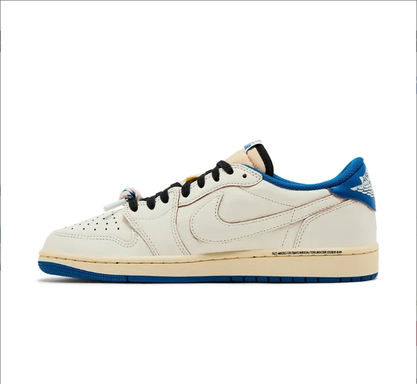 Travis Scott x Fragment x AJ 1 Low 2025 Shoes Sneakers by Air Jordan