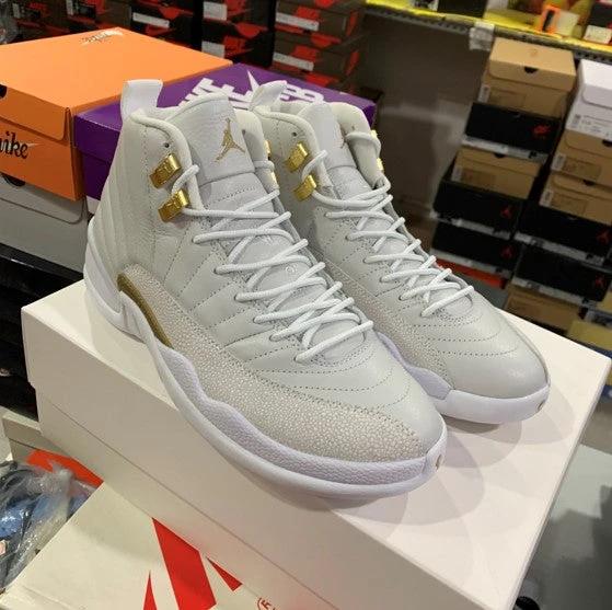 Air Jordan 12 White Platinum Owl x OVO by Air Jordan
