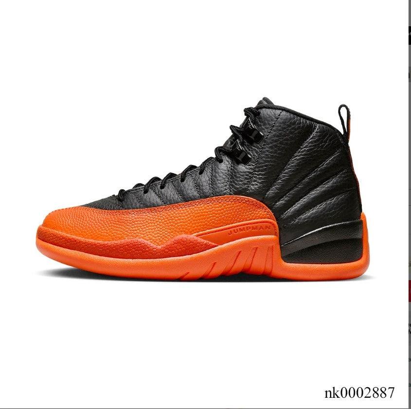 Air Jordan 12 Brilliant Orange Shoes Sneakers by Air Jordan
