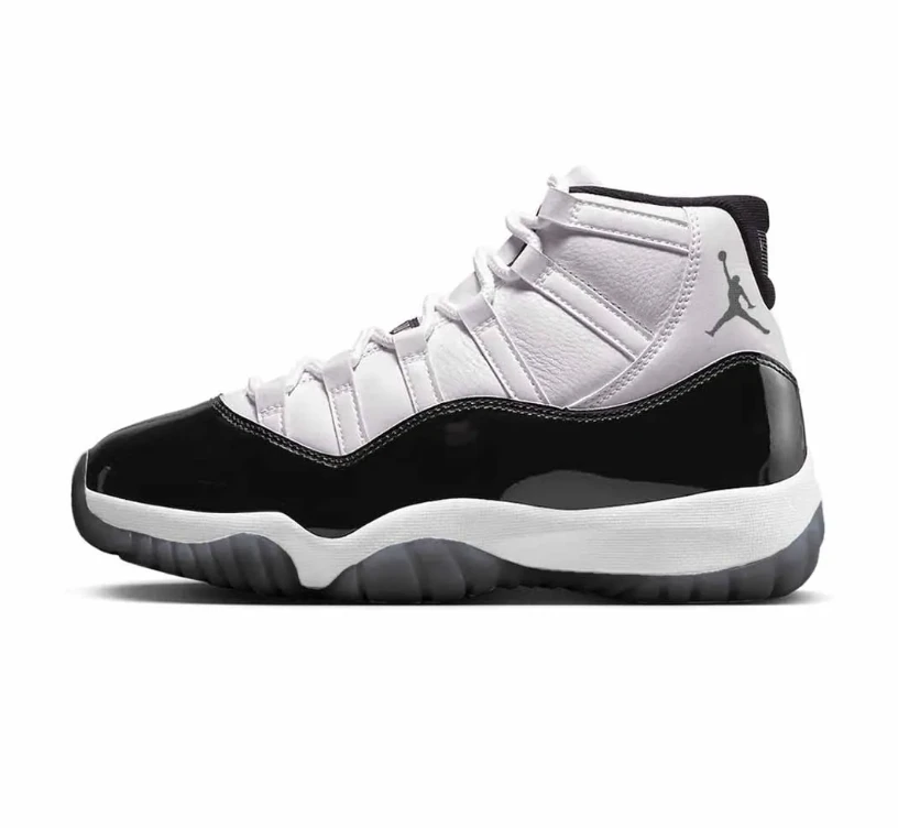 Air Jordan 11 Grey Black Shoes Sneakers by Air Jordan