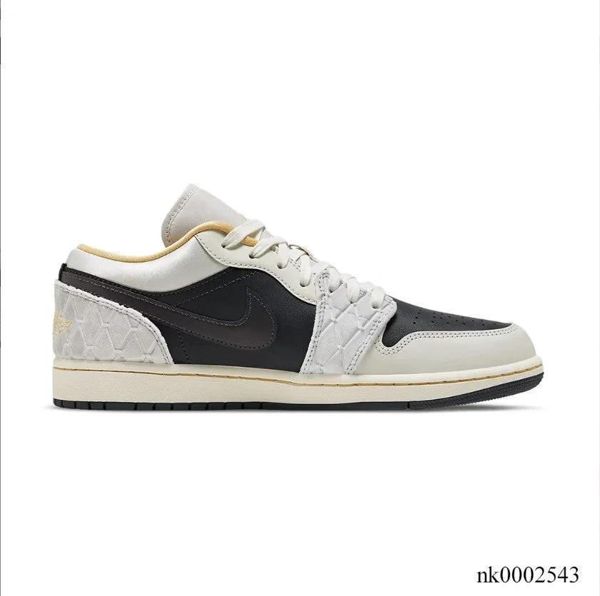 Air Jordan 1 Low Beaded Swoosh Shoes Sneakers by Air Jordan