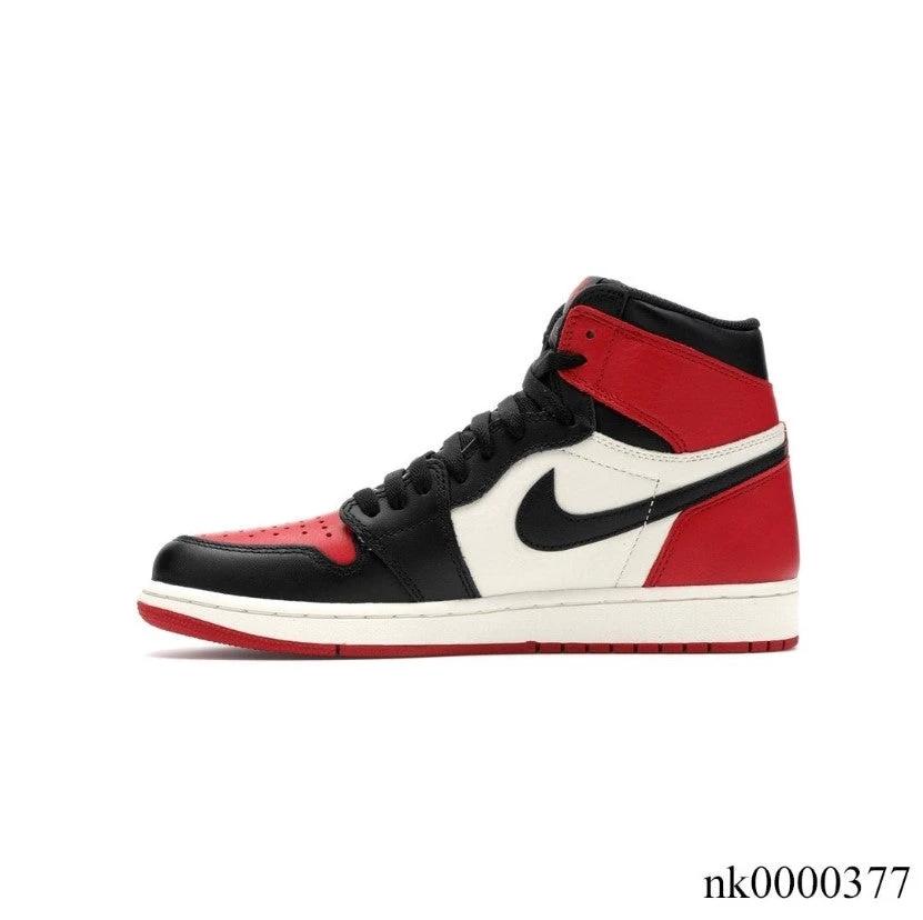 Air Jordan1 Retro High Bred Toe Shoes Sneakers by Air Jordan