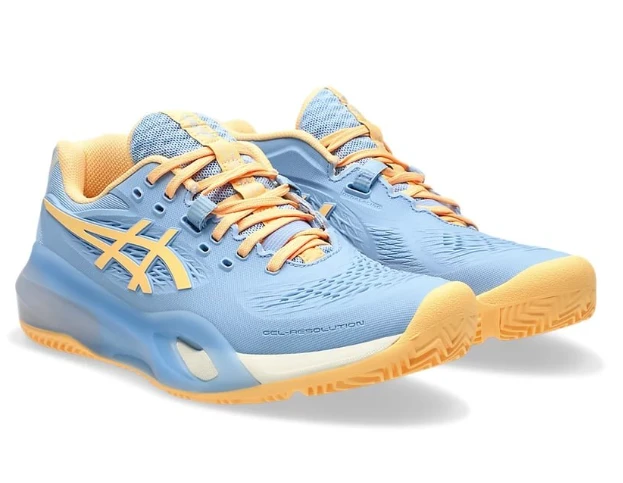 Wmns Asics Gel-Resolution X Padel Stone Wash Orange Glow 1042A285-400 by Air Jordan