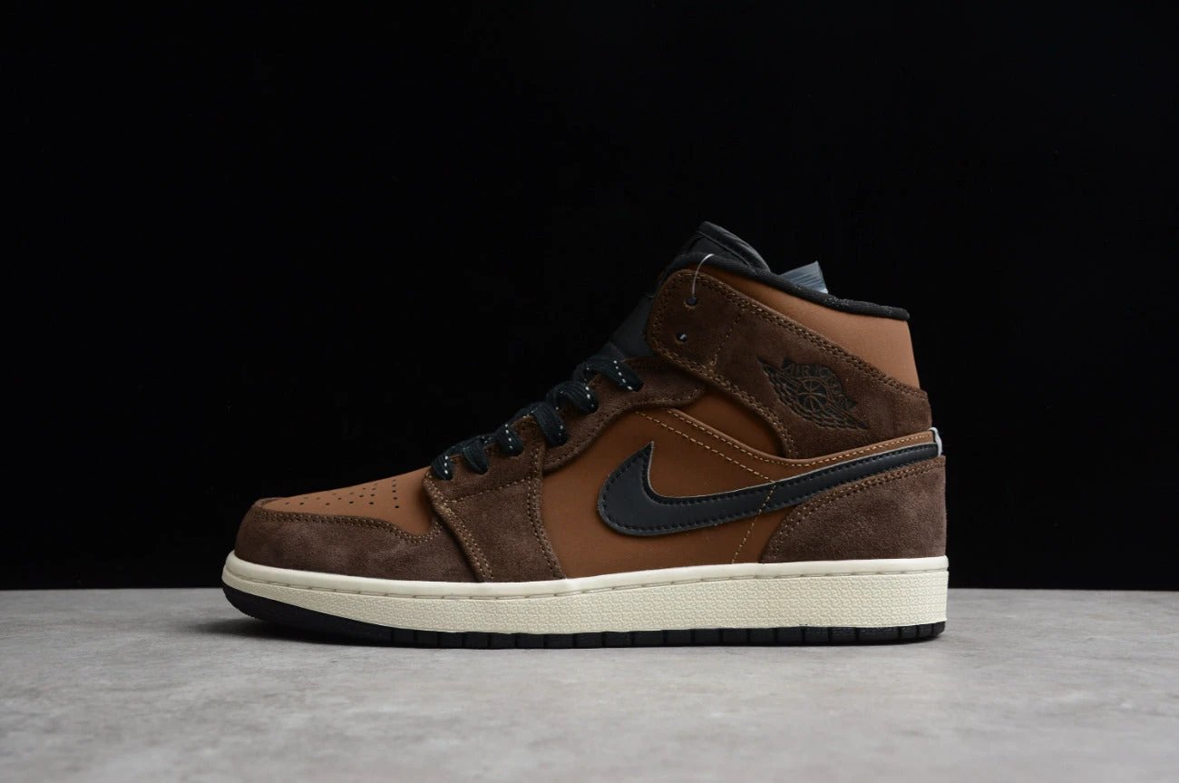Air Jordan 1 Mid Dark Chocolate by Air Jordan