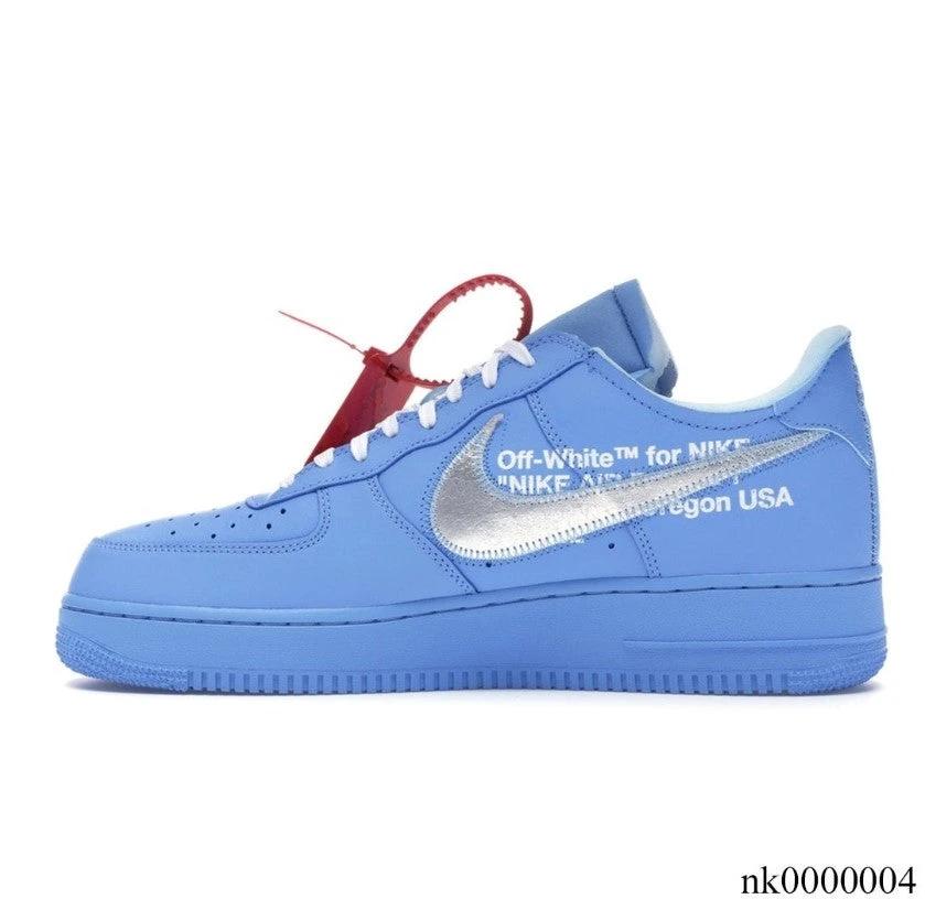 Air Force 1 Low Off-White MCA University Blue Shoes Sneakers by Air Jordan