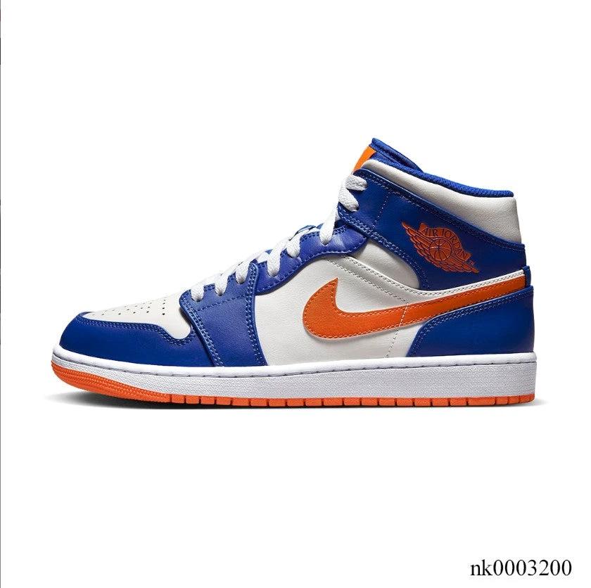 Air Jordan 1 Mid Knicks Shoes Sneakers by Air Jordan