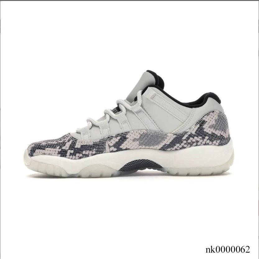 Air Jordan 11 Low Snake Light Bone Shoes Sneakers by Air Jordan