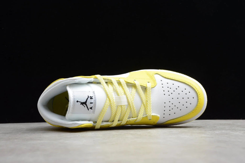 Air Jordan 1 Mid Dynamic Yellow Floral by Air Jordan