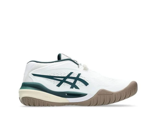Asics Gel-Resolution X White Saxon Green 1041A481-111 by Air Jordan