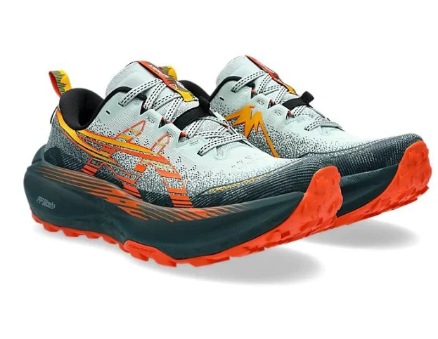 Asics Trabuco Max 4 Cold Moss Nova Orange 1011B976-400 by Air Jordan