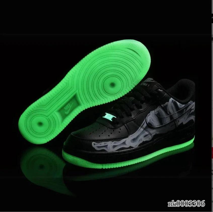 Air Force 1 Low Black Skeleton Halloween (2019) Shoes Sneakers by Air Jordan