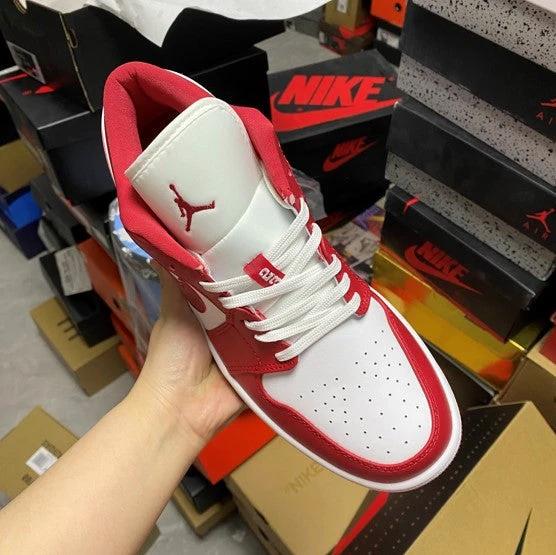 Air Jordan 1 Low Gym Red White by Air Jordan