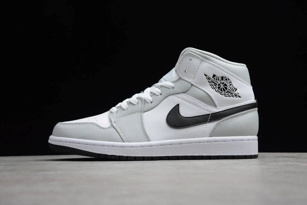 Air Jordan 1 Mid 'Light Smoke Grey' by Air Jordan