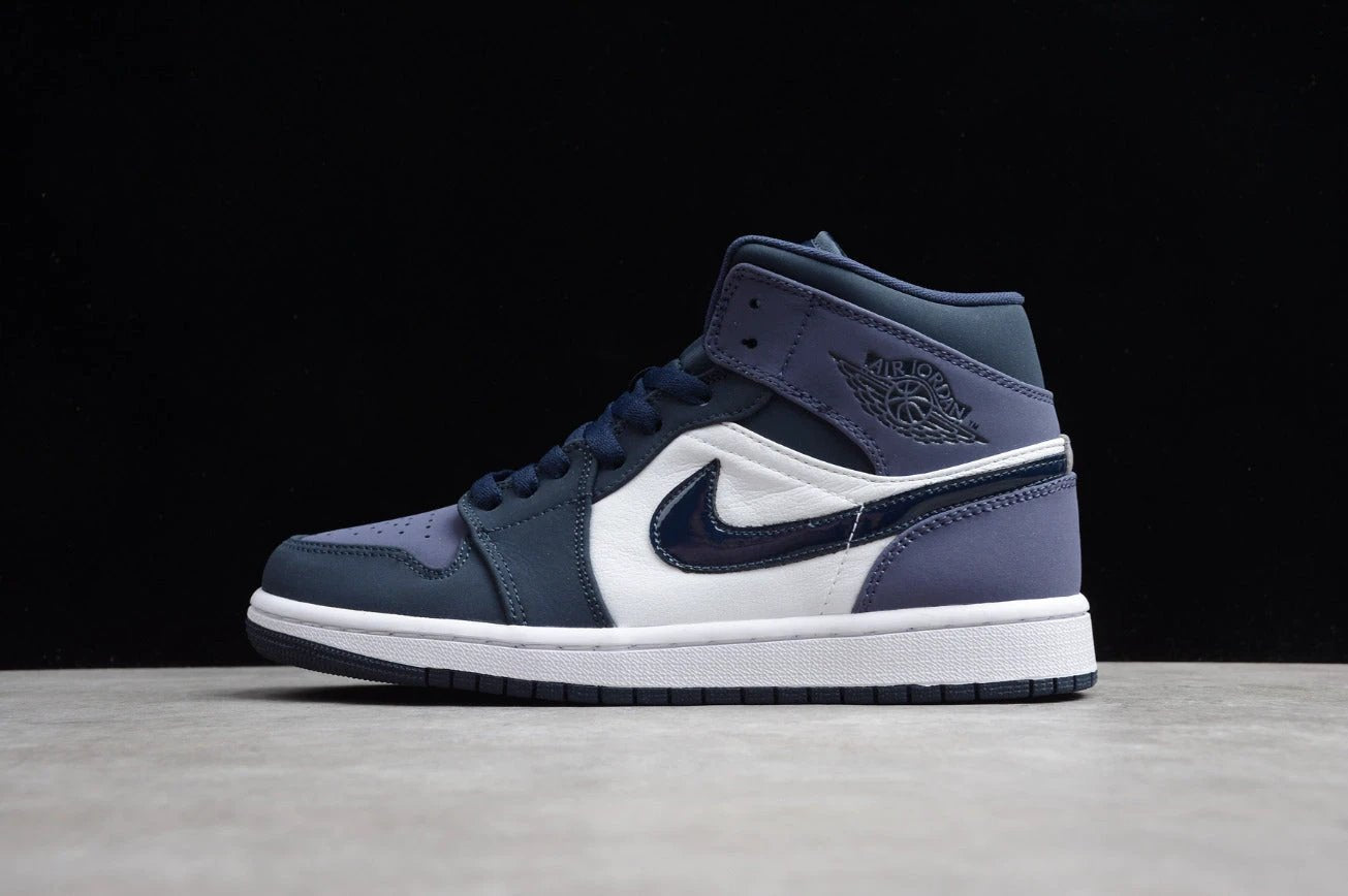 Air Jordan 1 Mid Obsidian Sanded Purple by Air Jordan