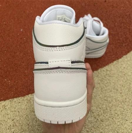 Air Jordan 1 Mid SE White Pink Yellow by Air Jordan
