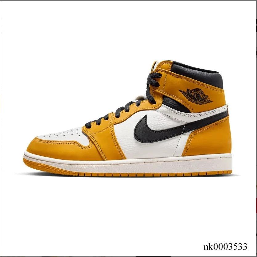 Air Jordan 1 High OG Yellow Ochre Shoes Sneakers by Air Jordan